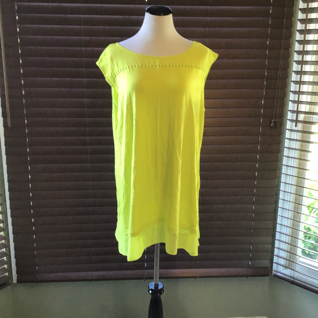 Yellow Catherines Blouse Shortsleeve
